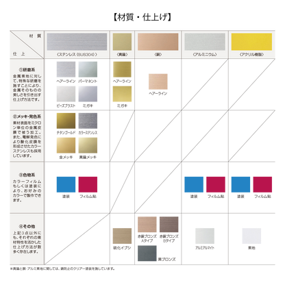 金属切り文字