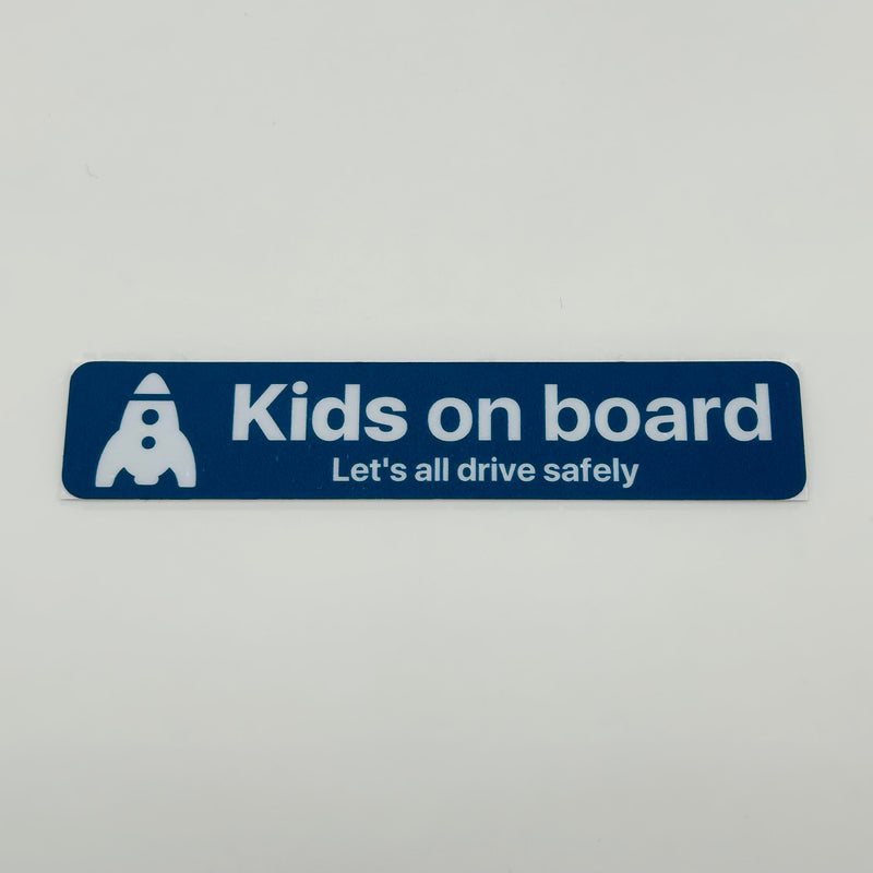 ステッカー［Kids on board］