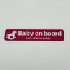 ステッカー［Baby on board］