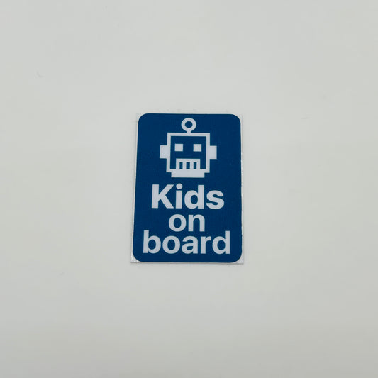 ステッカー［Kids on board］