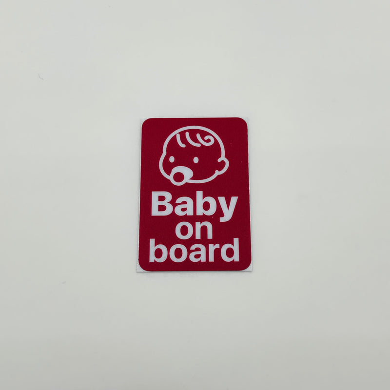 ステッカー［Baby on board］