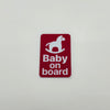 ステッカー［Baby on board］