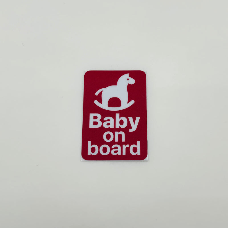 ステッカー［Baby on board］