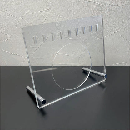 アクリルコレクションボードスタンド-三枚重ねタイプ　付属パーツ付きセット　200mm×170mm