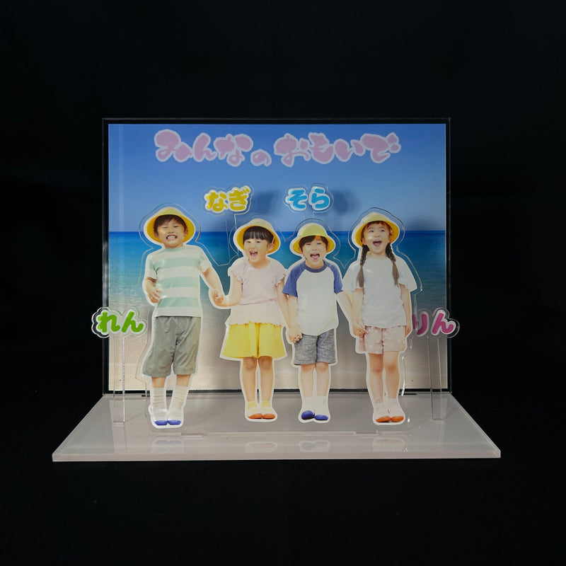 アクリルコレクションボードスタンド