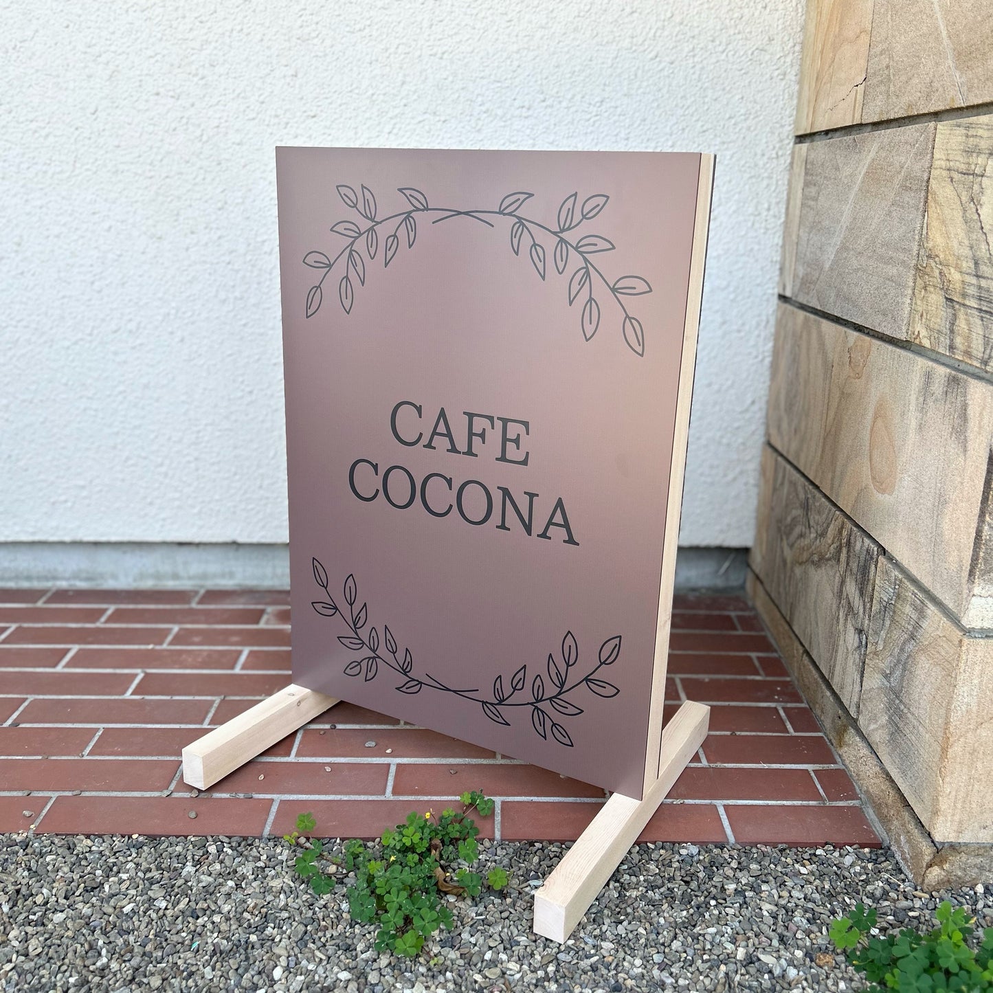 ［データ入稿］木製スタンドサイン