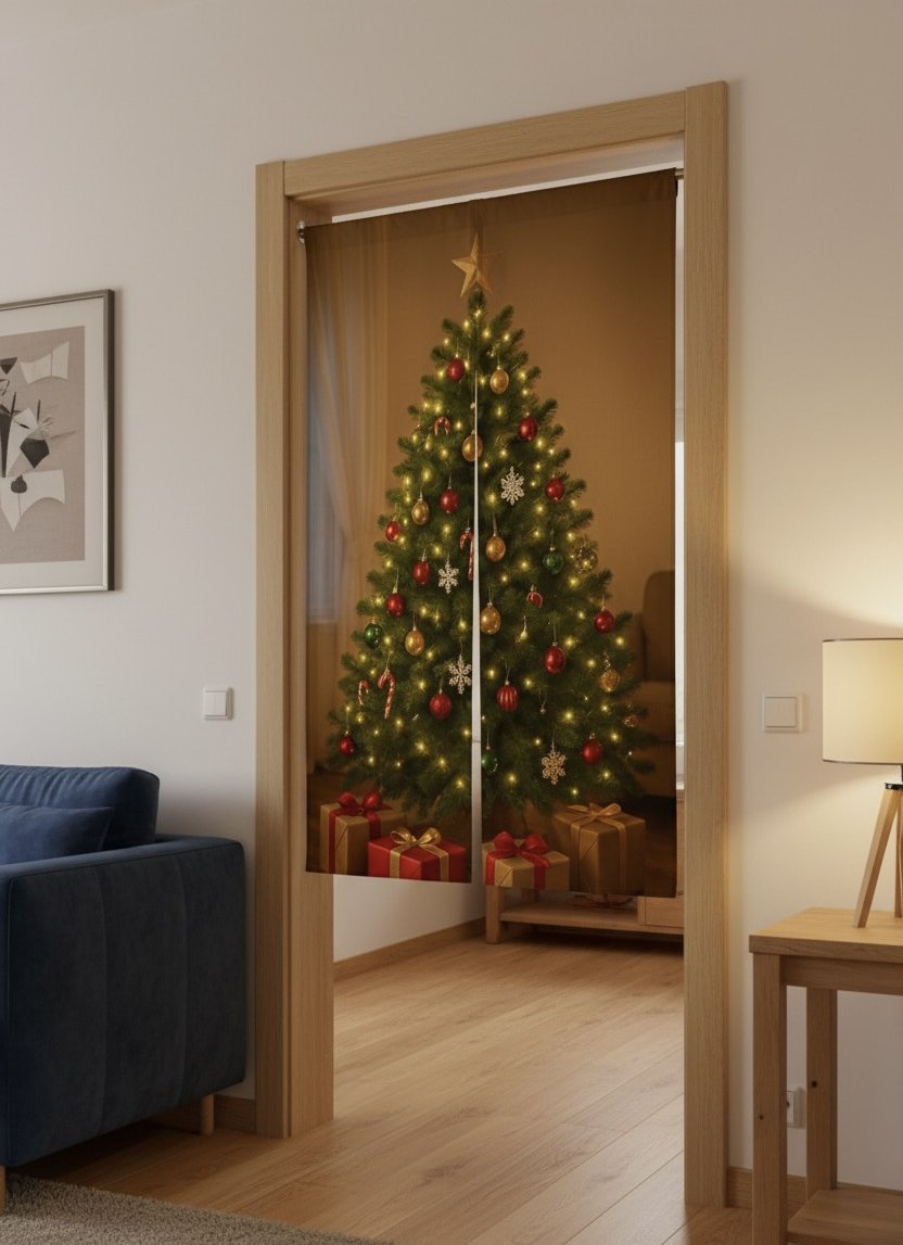 のれん[クリスマス]